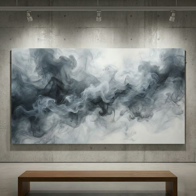 Painting - Сребърна Мъгла